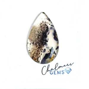 Montana Agate 20x32mm Mixed Shape Cabochon 1pc