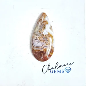 Agua Naveda 15x31mm Mixed Shape Cabochon 1pc