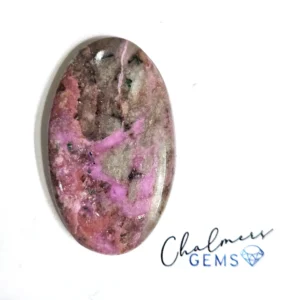 Cobalt Calcite 23x39mm Mixed Shape Cabochon 1pc