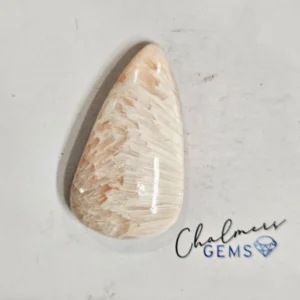 Scolecite Orange 20x36mm Mixed Shape Cabochon 1pc