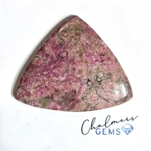 Cobalt Calcite 34x42mm Mixed Shape Cabochon 1pc