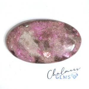 Cobalt Calcite 26x45mm Mixed Shape Cabochon 1pc
