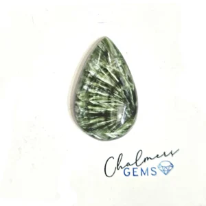 Seraphinite Green 18x28mm Mixed Shape Cabochon 1pc