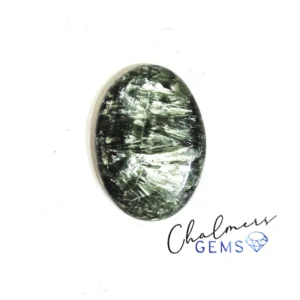 Seraphinite Green 21x29mm Mixed Shape Cabochon 1pc