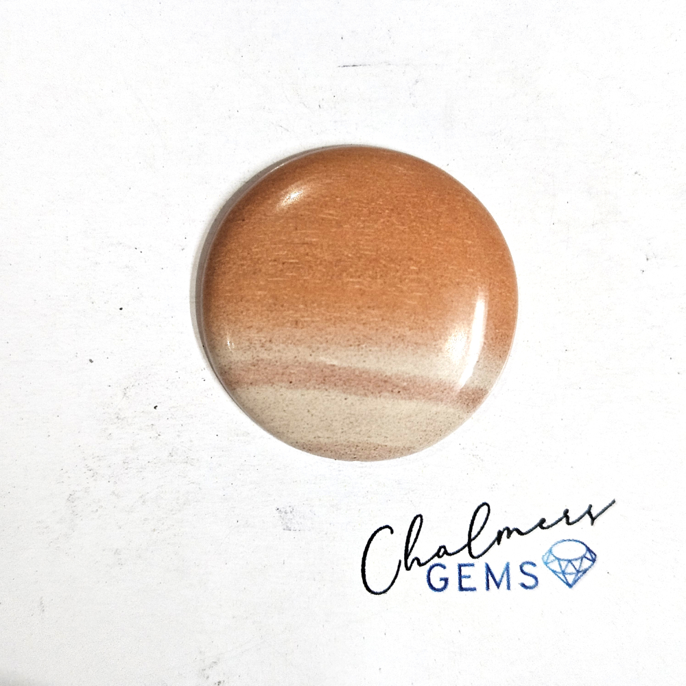 Orange Byrite 25x25mm Mixed Shape Cabochon 1pc