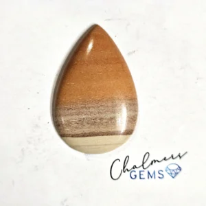 Orange Byrite 22x34mm Mixed Shape Cabochon 1pc