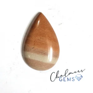 Orange Byrite 21x34mm Mixed Shape Cabochon 1pc