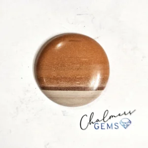 Orange Byrite 27x27mm Mixed Shape Cabochon 1pc