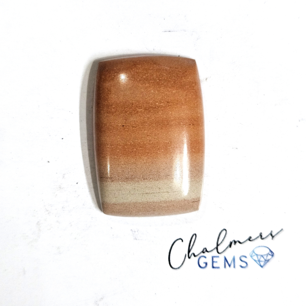 Orange Byrite 20x28mm Mixed Shape Cabochon 1pc