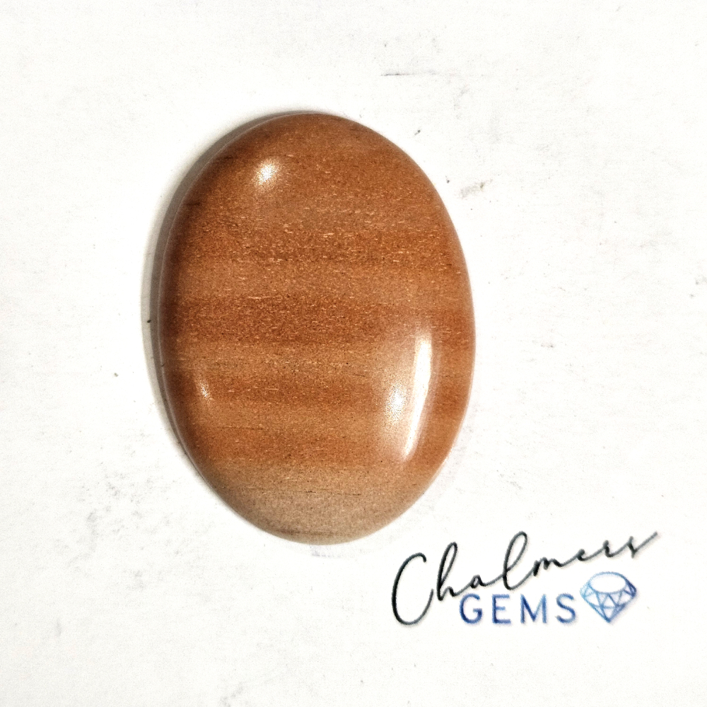 Orange Byrite 24x33mm Mixed Shape Cabochon 1pc