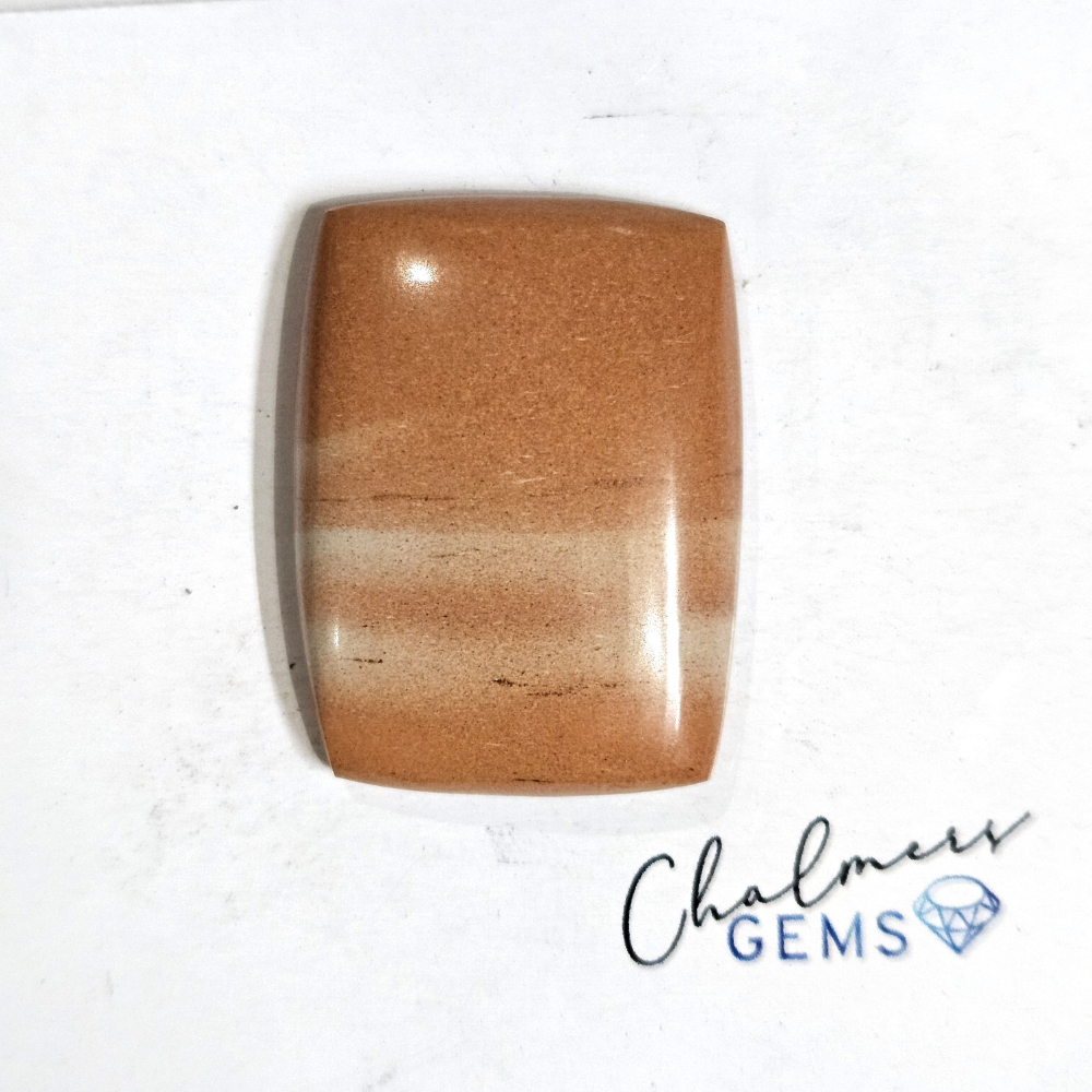 Orange Byrite 22x29mm Mixed Shape Cabochon 1pc