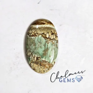 Variscite 19x31mm Mixed Shape Cabochon 1pc