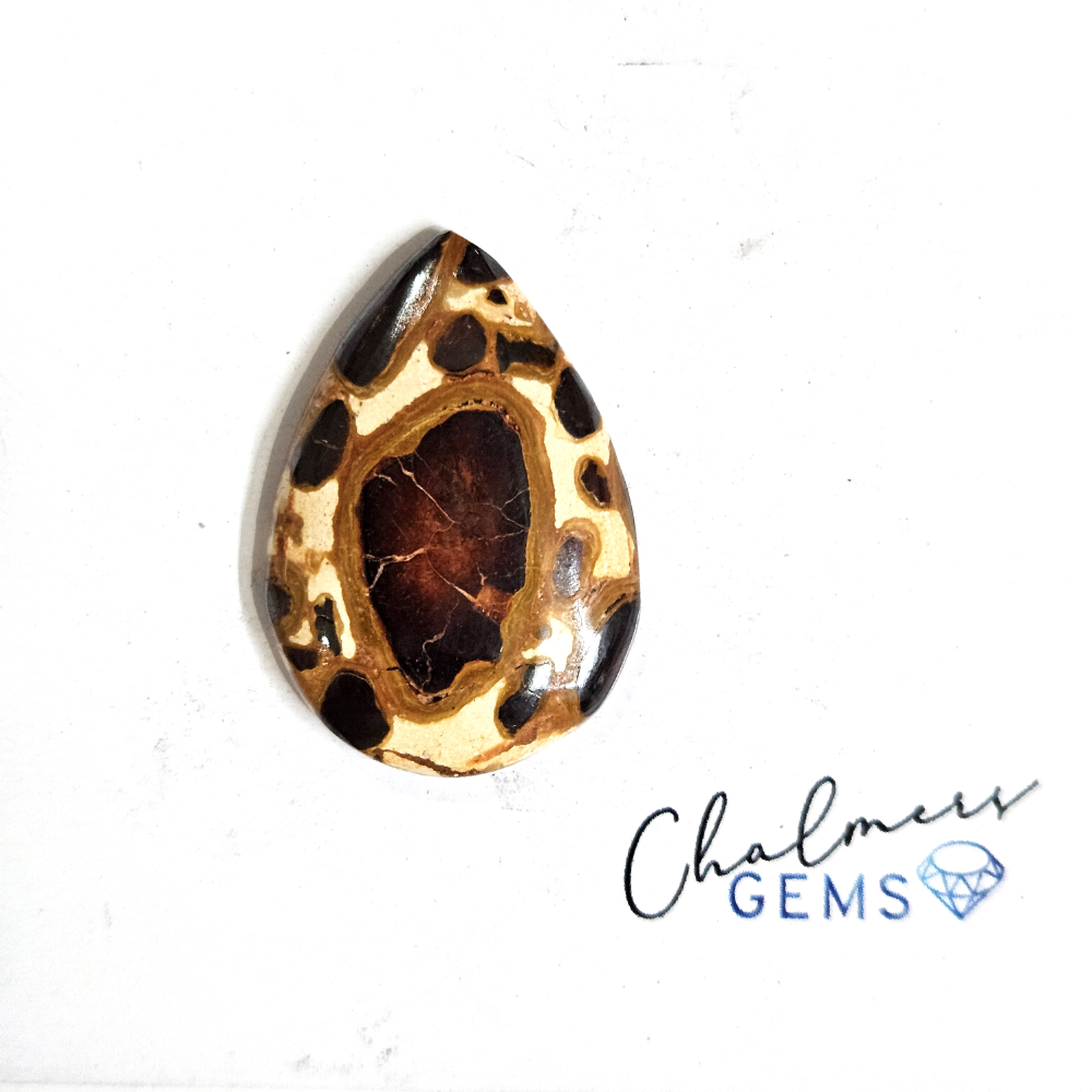 Bauxite 18x21mm Mixed Shape Cabochon 1pc