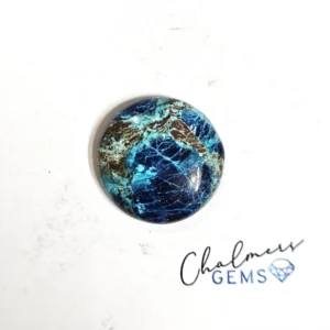 Shattuckite 21x21mm Mixed Shape Cabochon 1pc